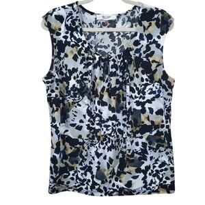 JONES STUDIO | Animal Print | Tank Blouse | Size Large